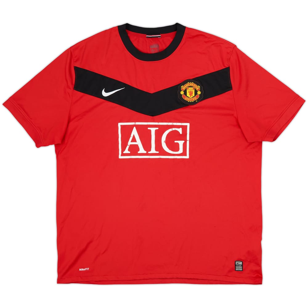2009-10 Manchester United Home Shirt - 5/10 - (XXL)