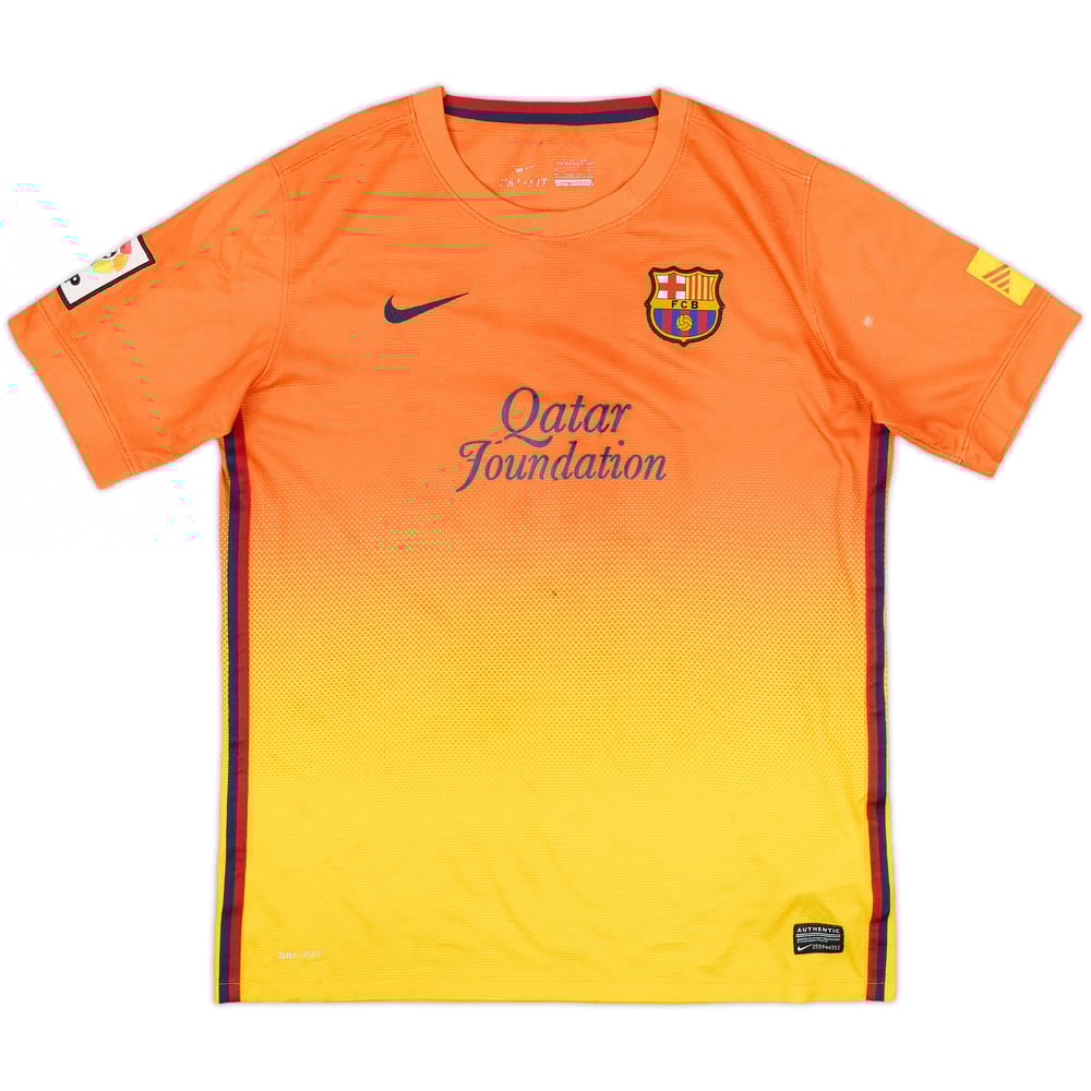 2012-13 Barcelona Away Shirt - 4/10 - (XL.Boys)