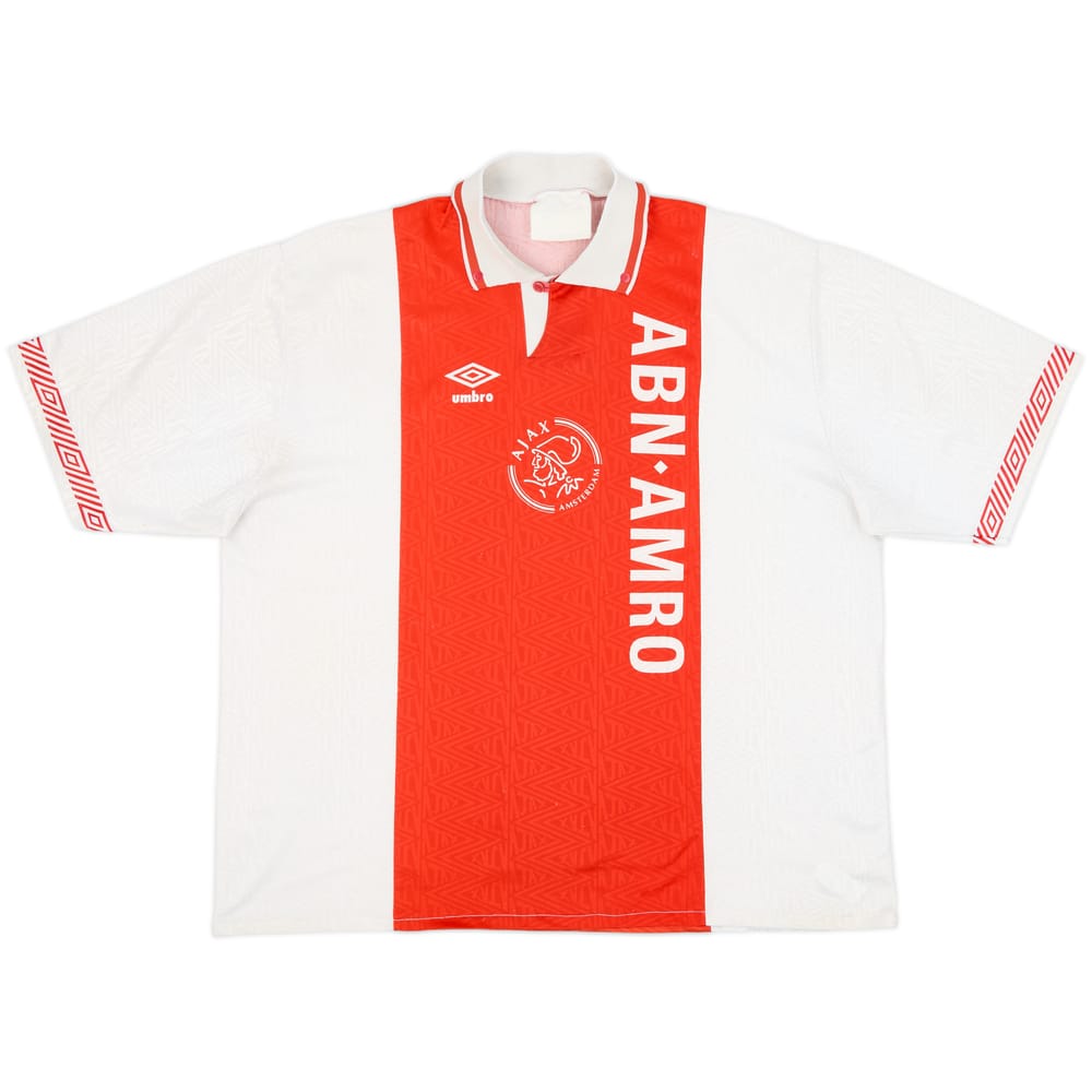 1991-93 Ajax Home Shirt #7 - 5/10 - (XL)