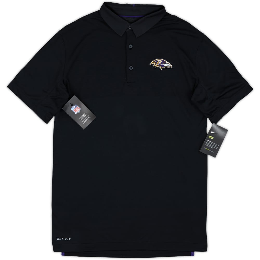 2017 Baltimore Ravens Nike Sideline Coaches Polo Shirt (S)