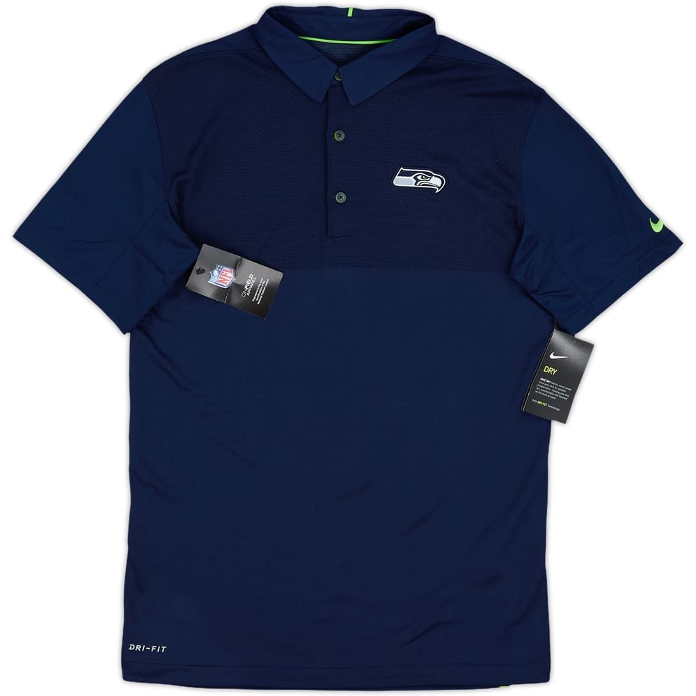 2017 Seattle Seahawks Nike Sideline Coaches Polo Shirt (S)