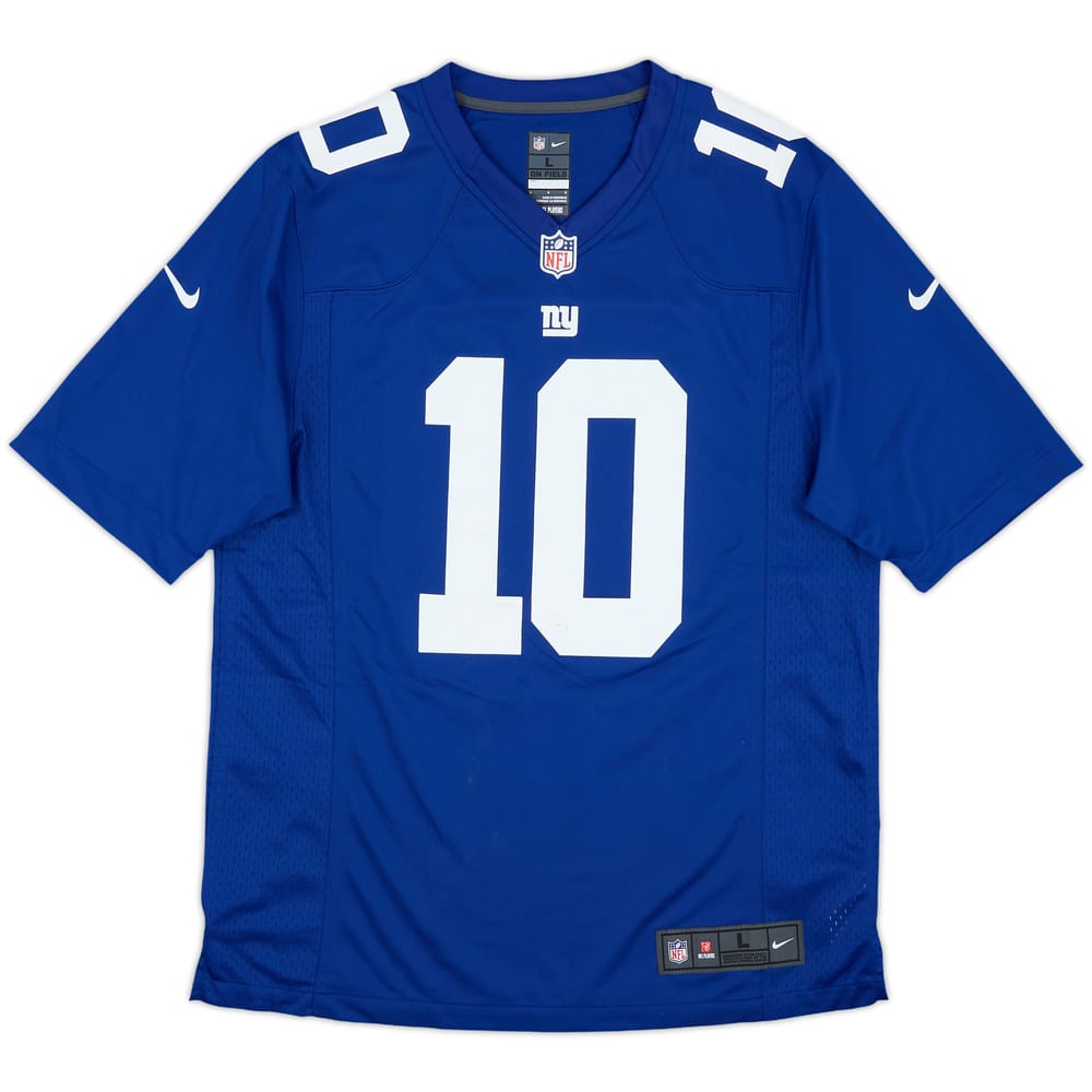 2012-19 New York Giants Manning #10 Nike Game Home Jersey - 6/10 - (L)
