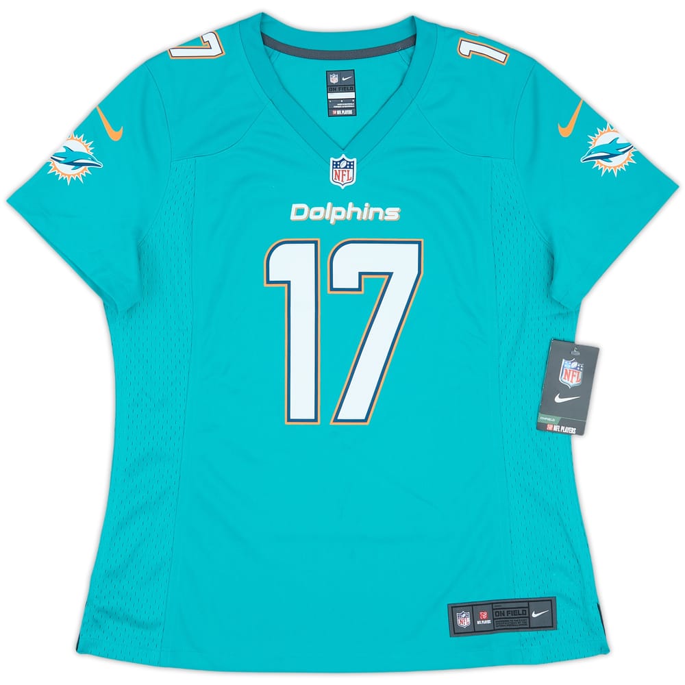 2013-17 Miami Dolphins Tannehill #17 Nike Game Home Jersey Womens (L)