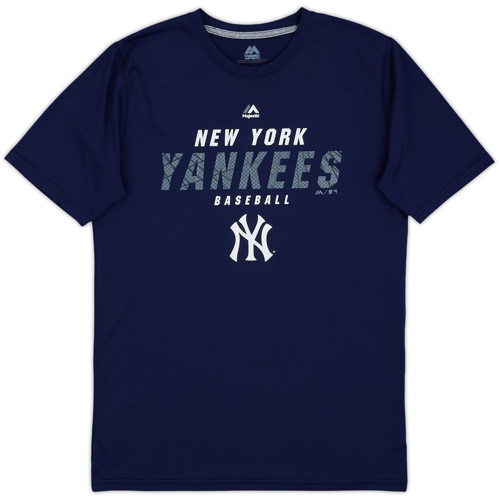 2014 New York Yankees Majestic Training Tee - 7/10 - (XL.Boys)