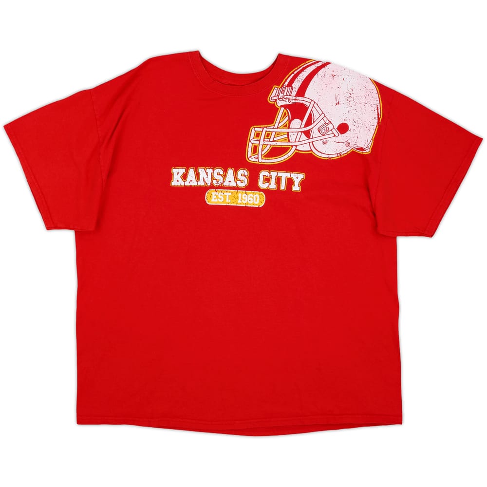2000s Kansas City Chiefs Graphic Tee - 8/10 - (XXL)