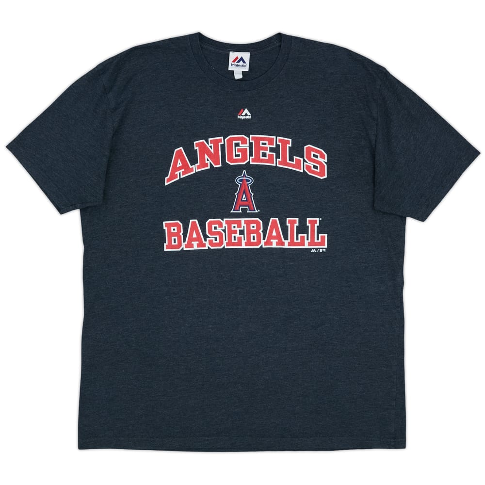 2010 LA Angels Majestic Tee - 7/10 - (XL)