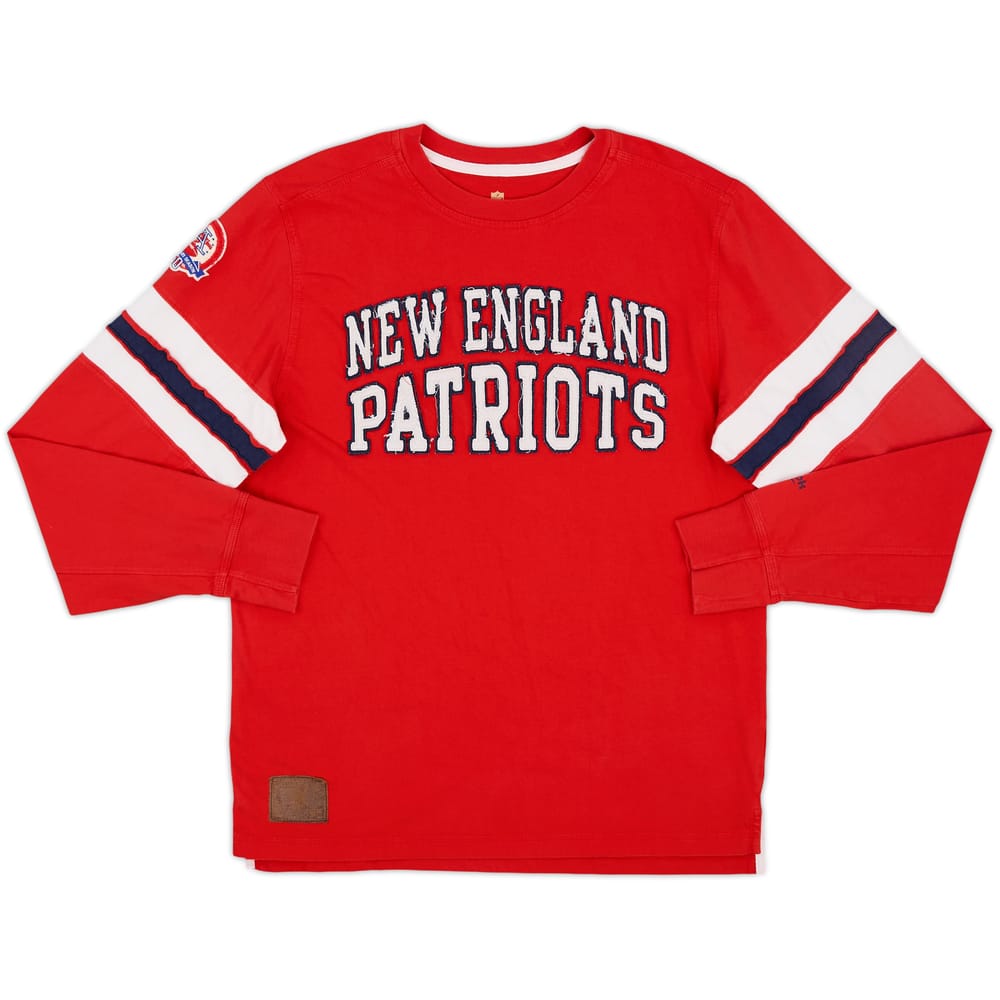 2009 New England Patriots Reebok Vintage L/S Tee - 9/10 - (M)