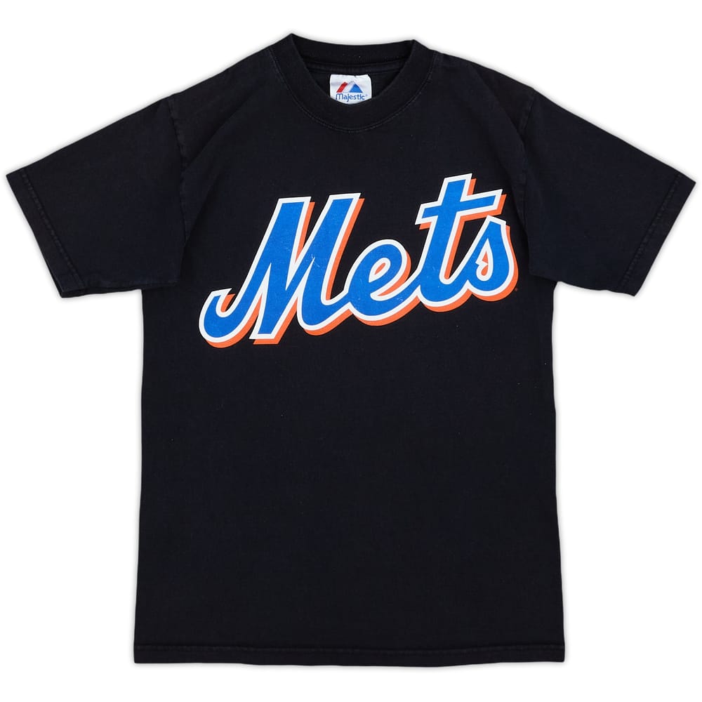 2008 New York Mets Santana #57 Majestic Tee - 7/10 - (M)
