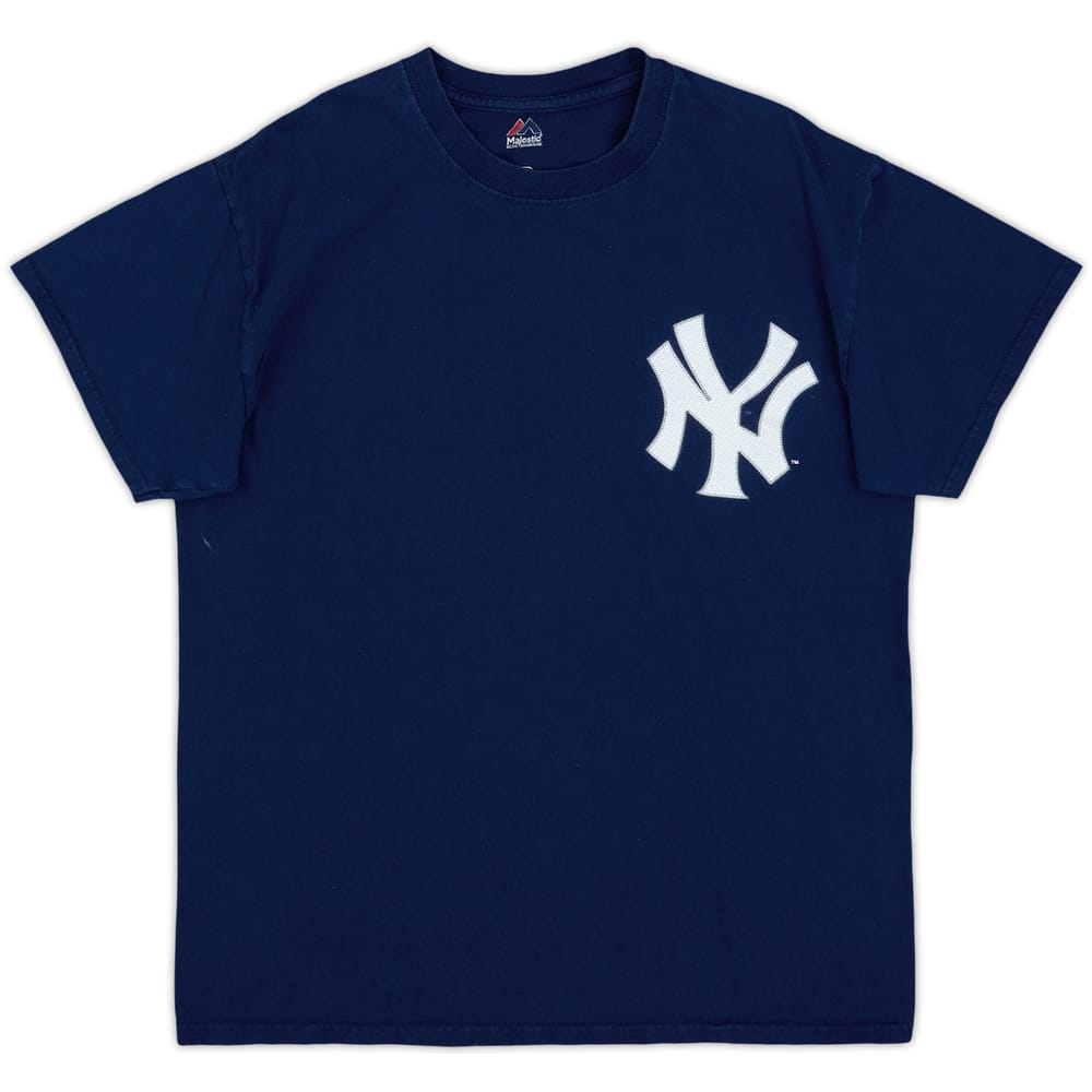 2010 New York Yankees Majestic Tee - 7/10 - (M)