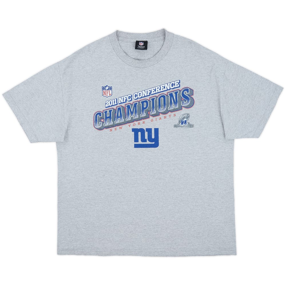 2011 New York Giants NFC Conference Champions Tee - 7/10 - (XL)