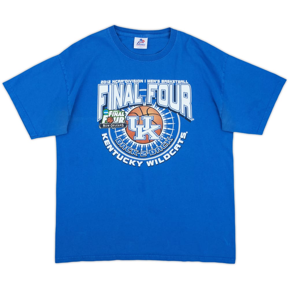 2012 Kentucky Wildcats Final Four Graphic Tee - 8/10 - (L)