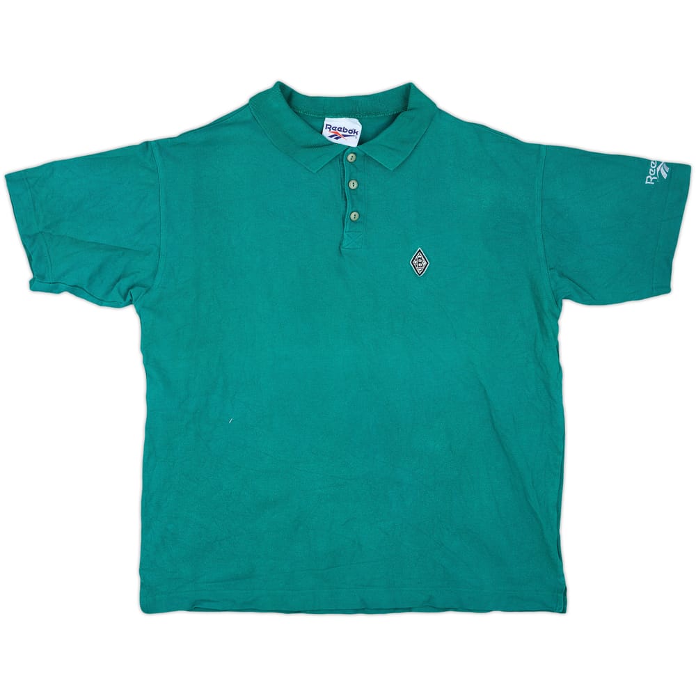 1995-96 Borussia Monchengladbach Reebok Polo Shirt - 8/10 - (XL)