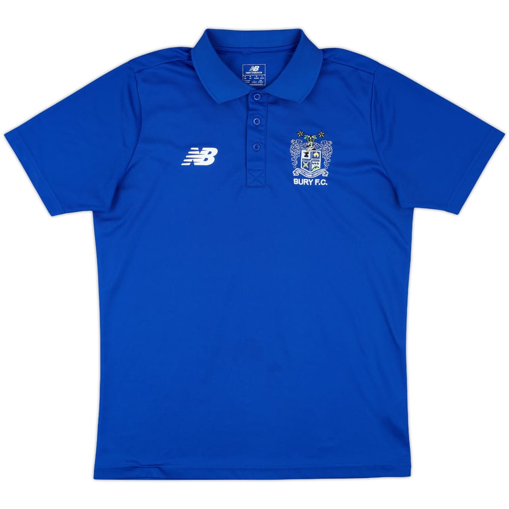 2015-16 Bury FC New Balance Polo Shirt - 7/10 - (M)