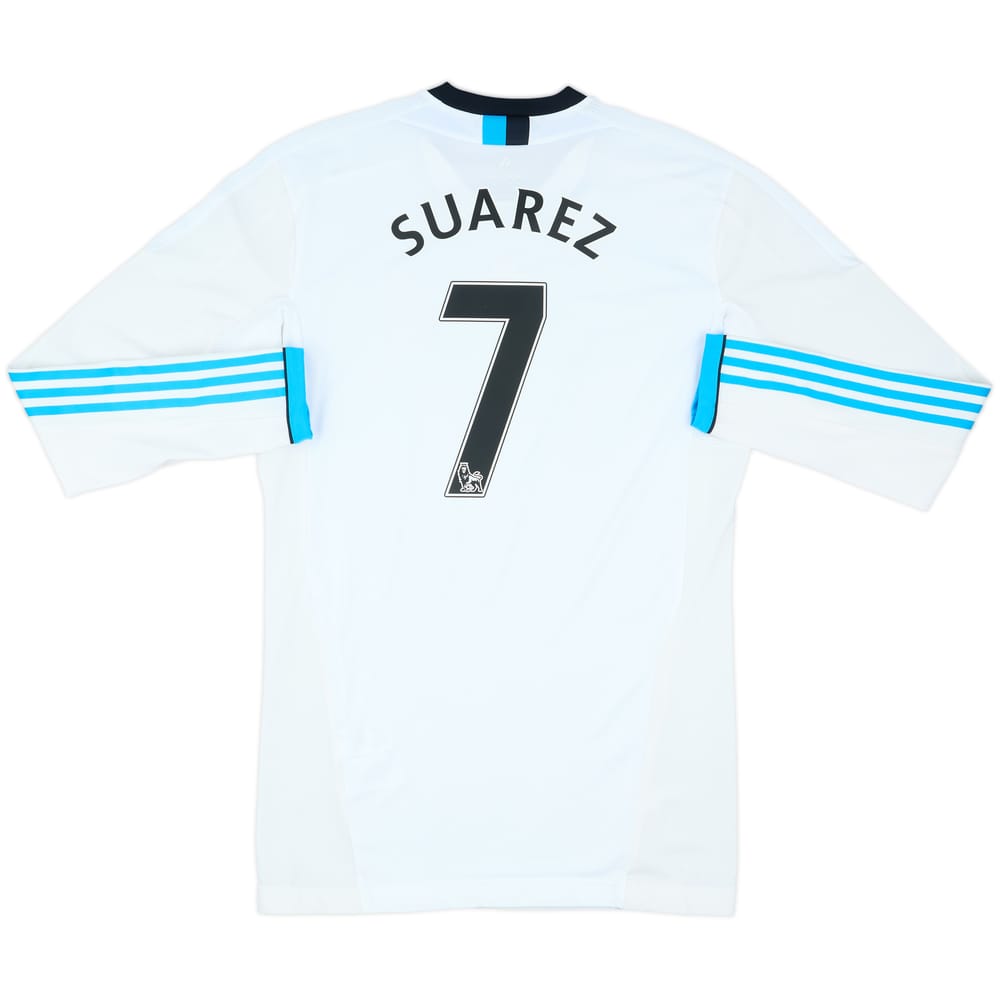 2011-12 Liverpool Player Issue TechFit Third L/S Shirt Suarez #7 - 8/10 - (XXL)