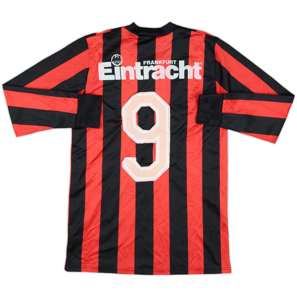1990-91 Frankfurt Home Shirt #9 - 6/10 - (M.Boys)