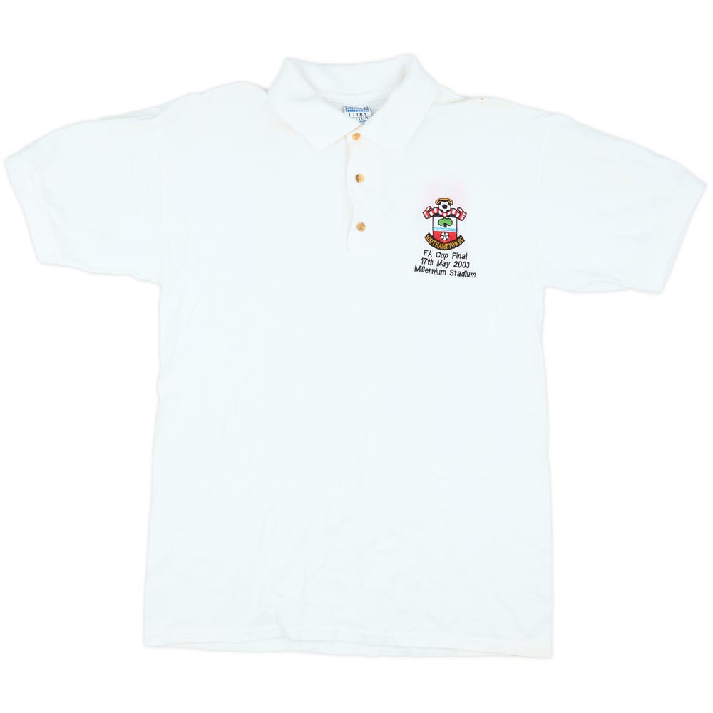 2002-03 Southampton 'FA Cup Final' Polo Shirt - 6/10 - (M)