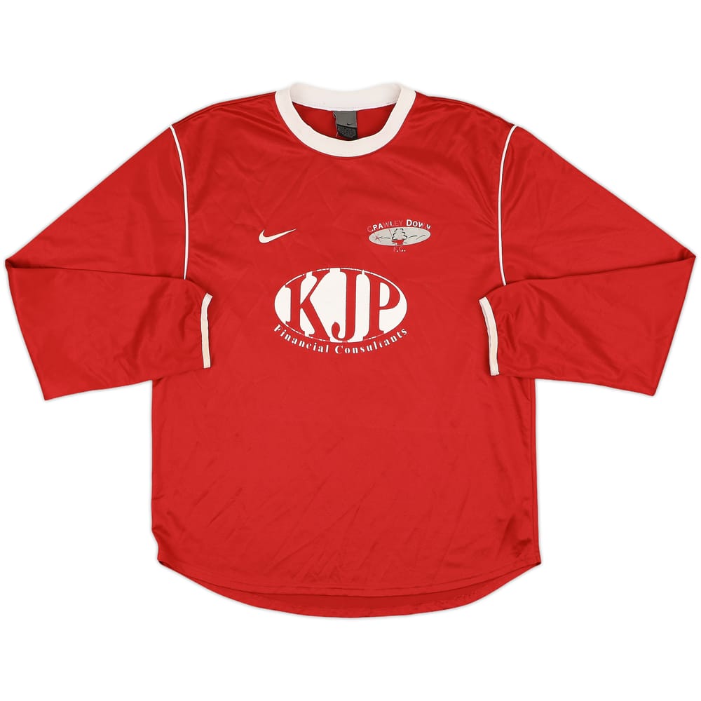 2003-04 Crawley Down Home L/S Shirt #6 - 5/10 - (M)