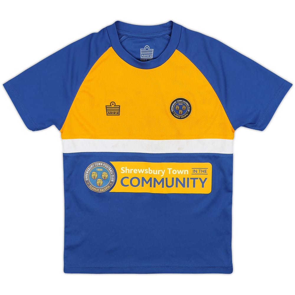 2020-21 Shrewsbury Admiral Training Shirt - 8/10 - (L.Boys)