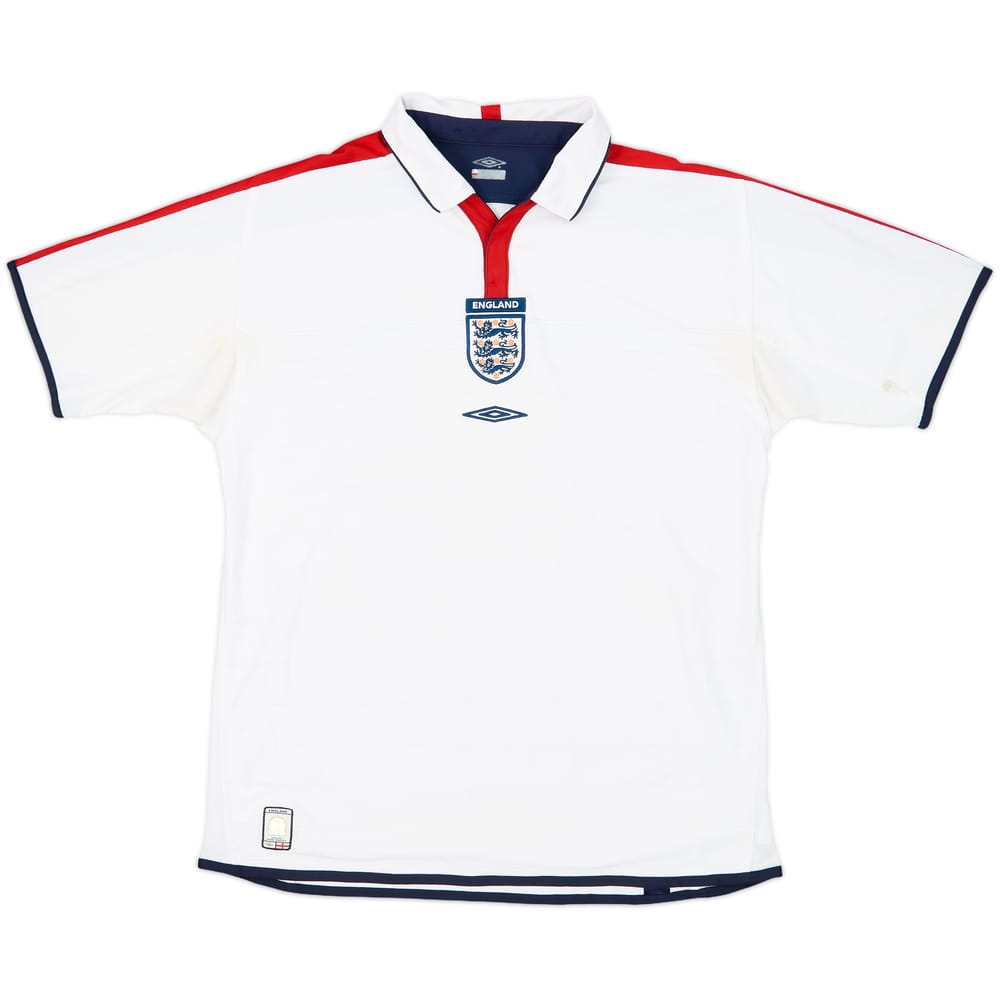 2003-05 England Home Shirt - 5/10 - (L)