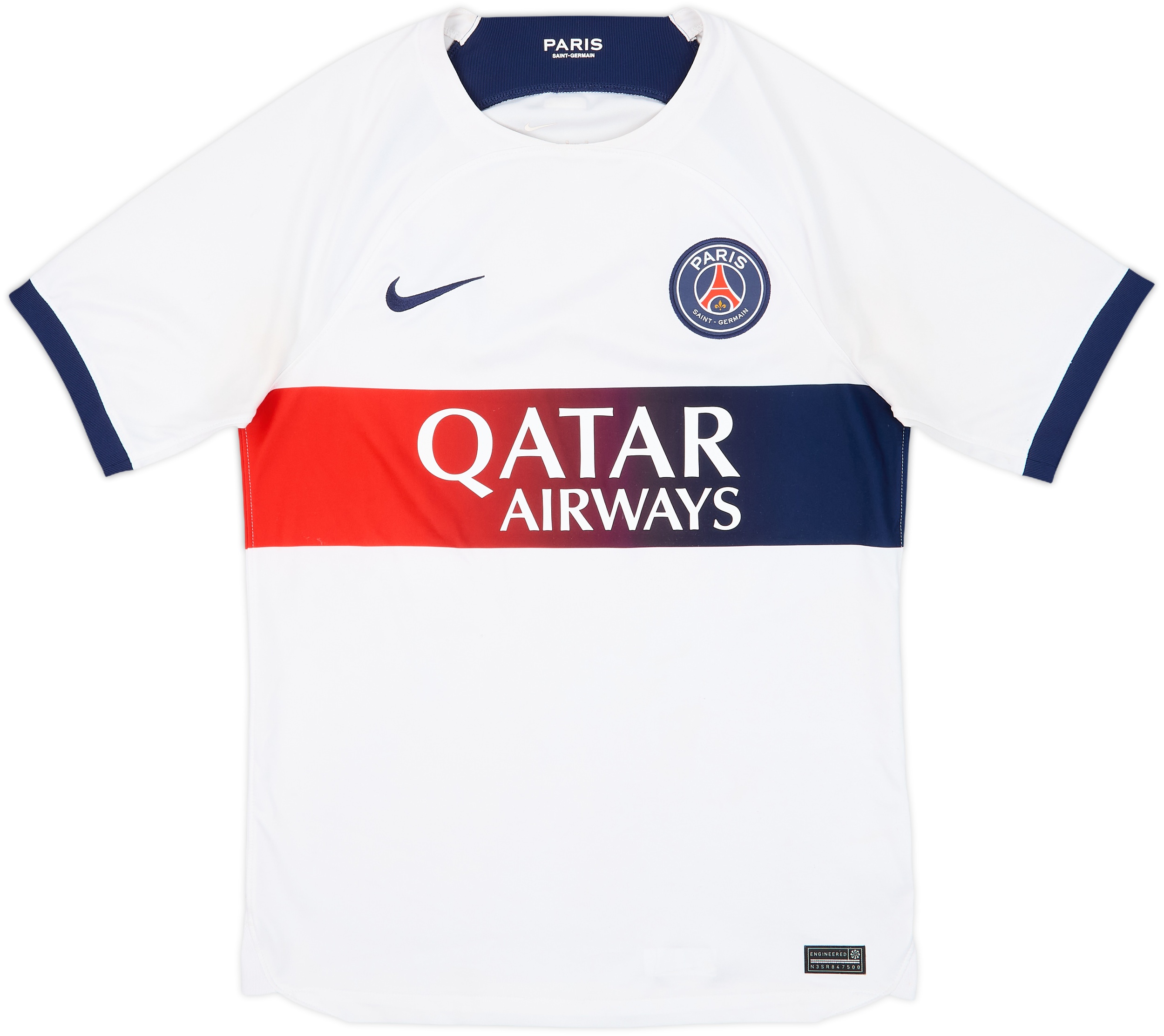 2023-24 Paris Saint-Germain Away Shirt - 8/10 - (S)
