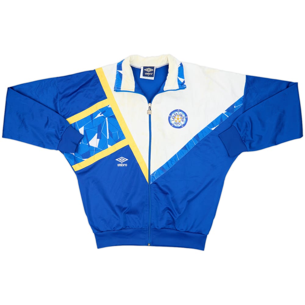 1990-91 Leeds United Umbro Track Jacket - 6/10 - (M)