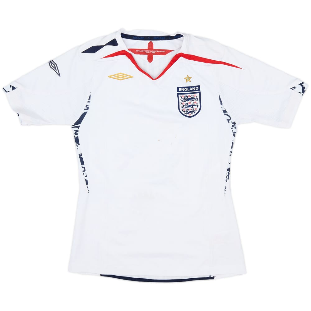 2007-09 England Home Shirt - 4/10 - (Women's S)