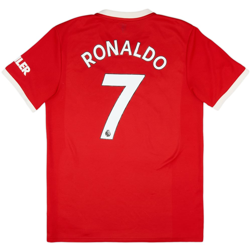 2021-22 Manchester United Home Shirt Ronaldo #7 - 7/10 - (L)