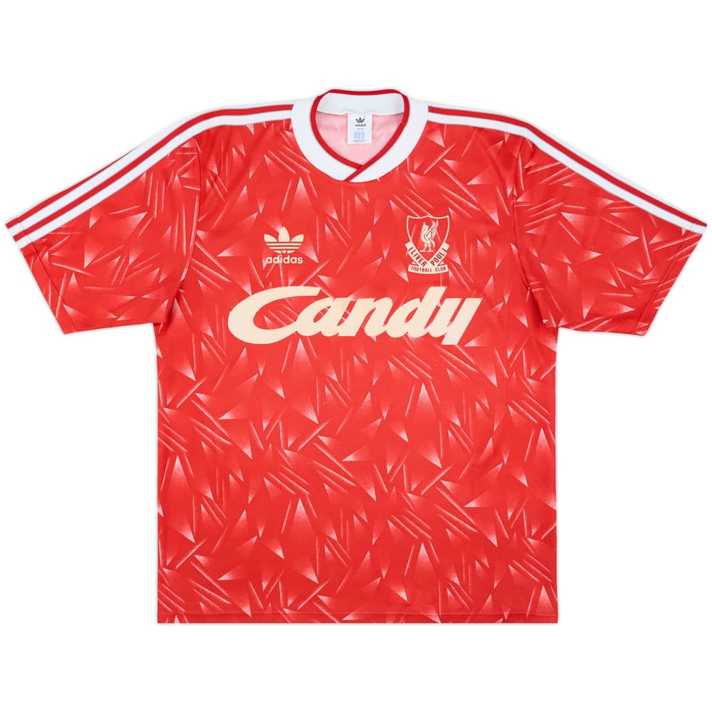1989-91 Liverpool Home Shirt - 9/10 - (M/L)