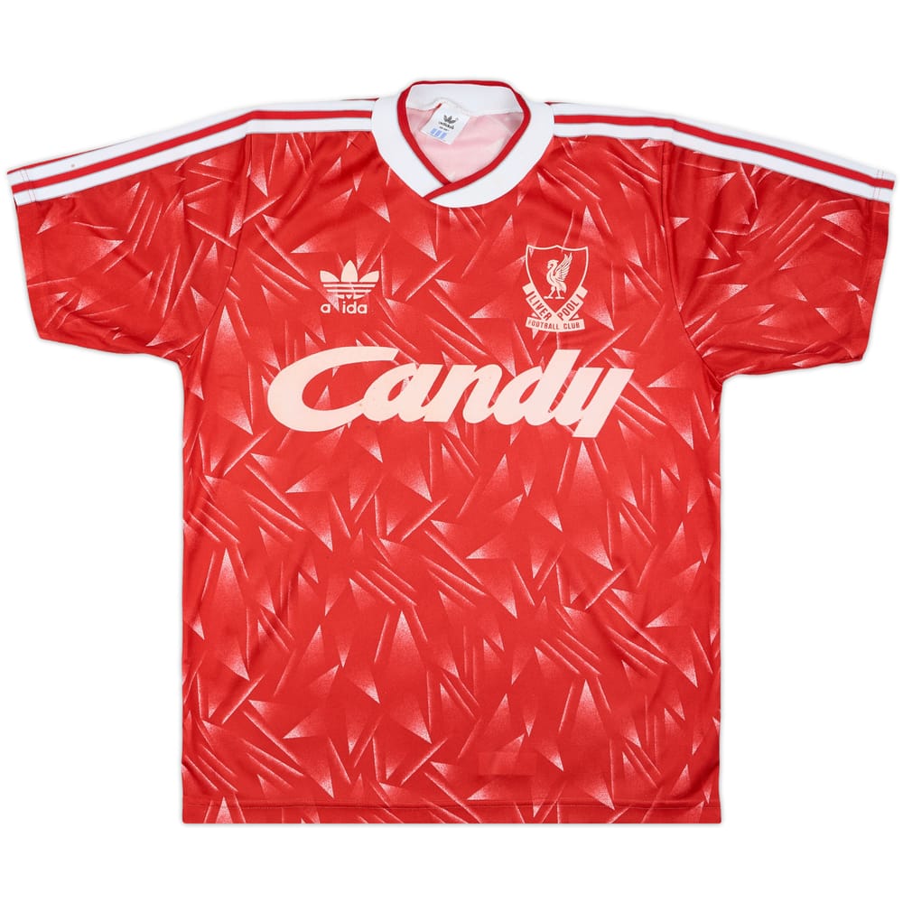 1989-91 Liverpool Home Shirt - 5/10 - (S)