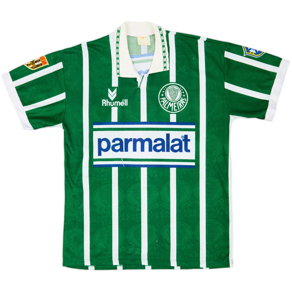 1993-94 Palmeiras Home Shirt #7 - 8/10 - (XL)