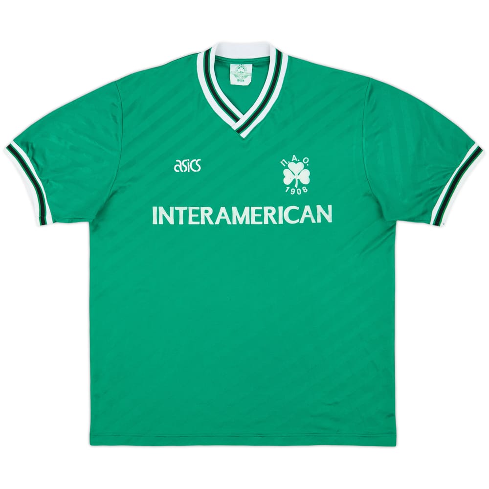 1991-92 Panathinaikos Home Shirt - 8/10 - (M)