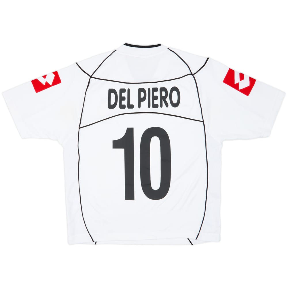 2002-03 Juventus Away Shirt Del Piero #10 - 8/10 - (XL)