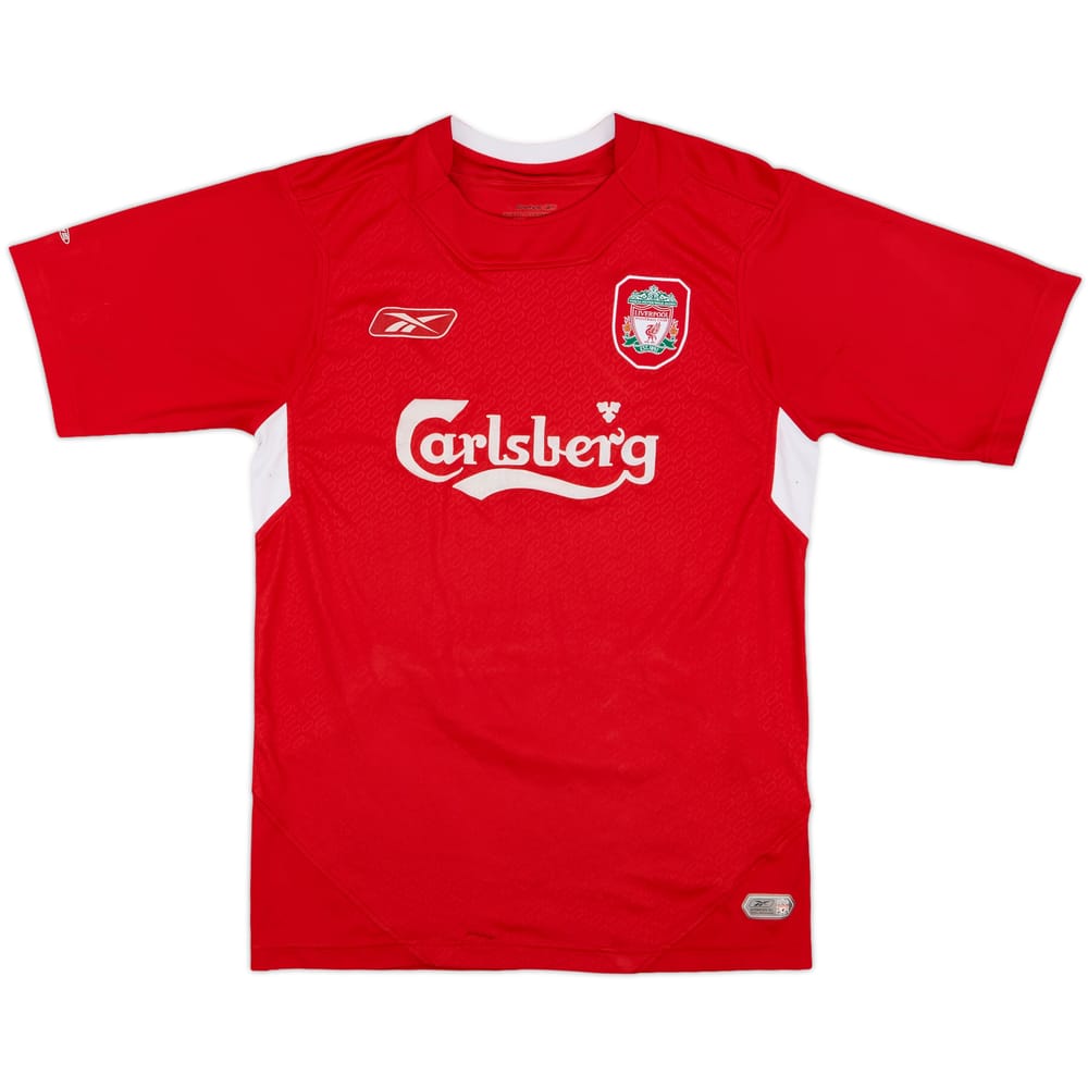2004-06 Liverpool Home Shirt - 4/10 - (XL.Boys)
