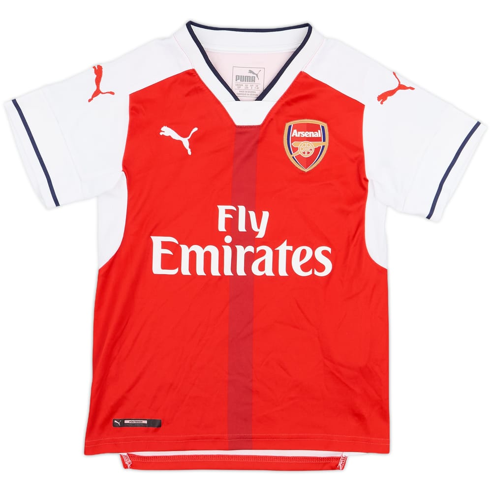 2016-17 Arsenal Home Shirt - 8/10 - (S.Boys)