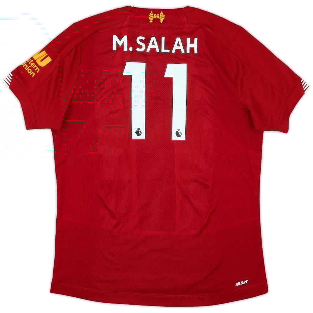 2019-20 Liverpool Home Shirt M.Salah #11 - 8/10 - (L.Boys)