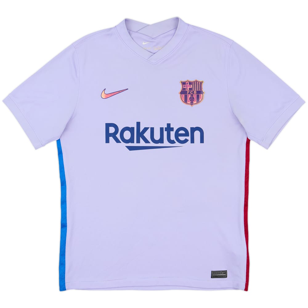 2021-22 Barcelona Away Shirt - 9/10 - (M)