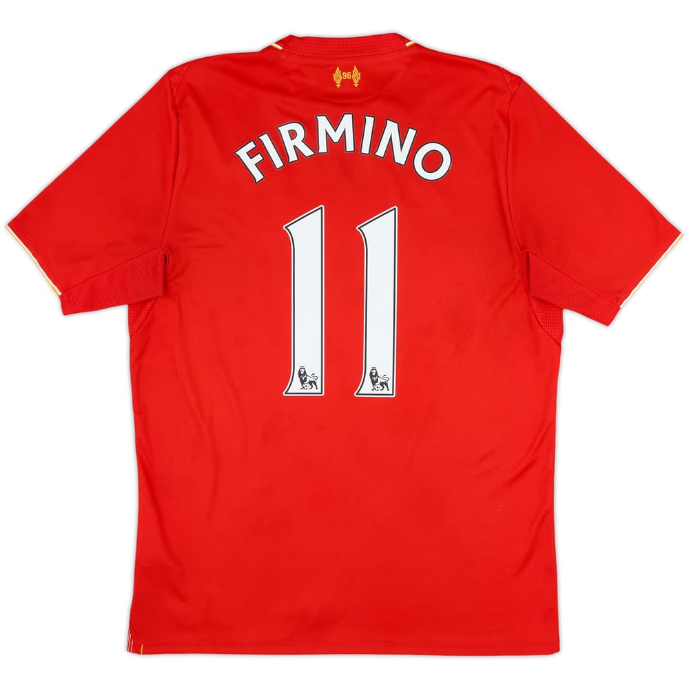 2015-16 Liverpool Home Shirt Firmino #11 - 6/10 - (M)