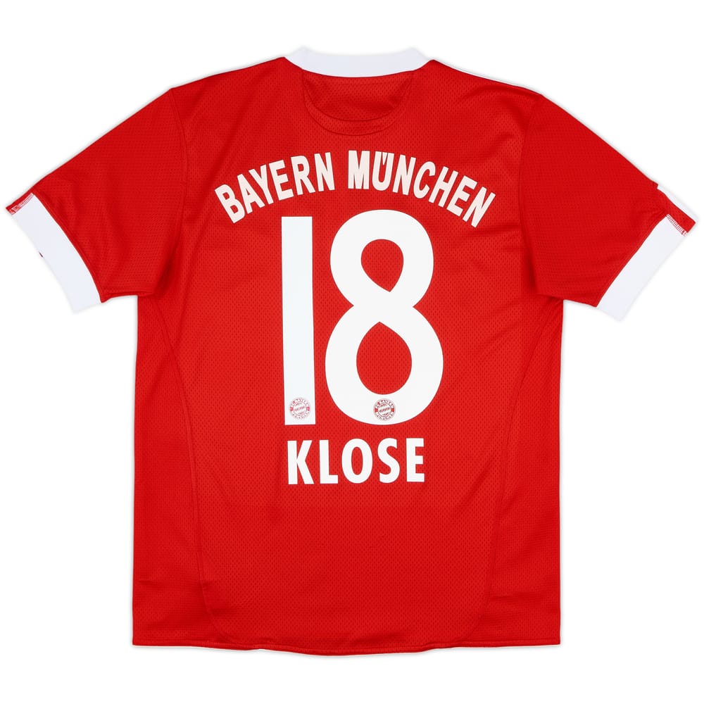 2009-10 Bayern Munich Home Shirt Klose #18 - 8/10 - (XL.Boys)