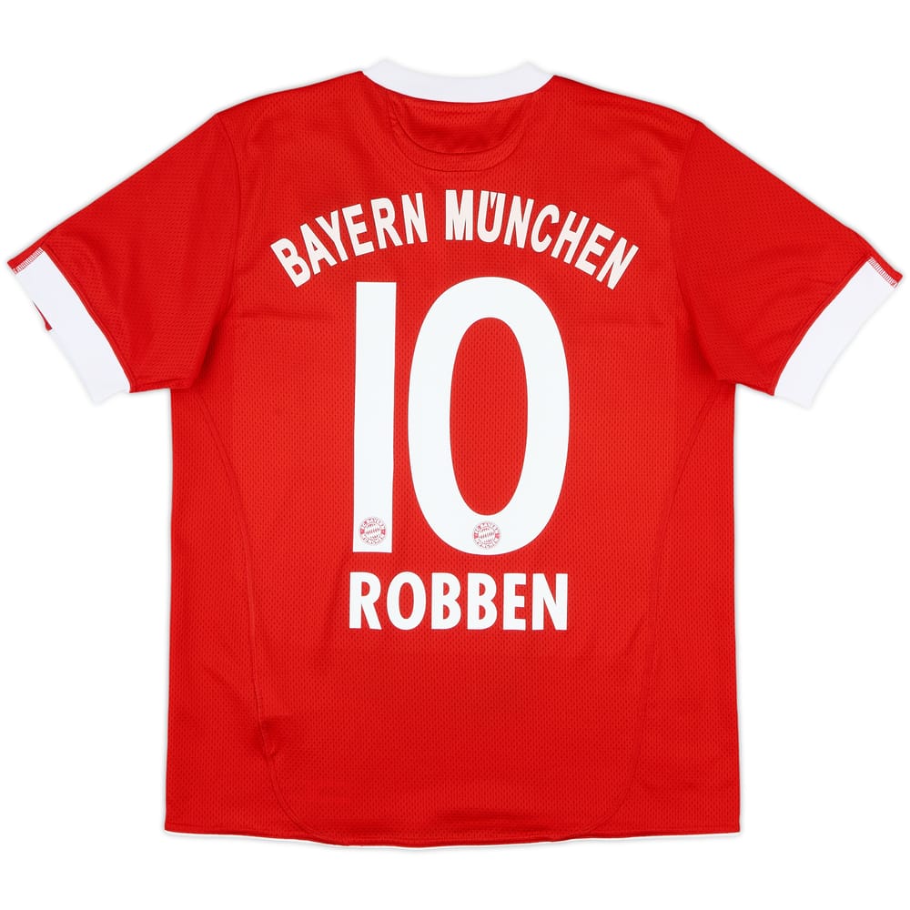 2009-10 Bayern Munich Home Shirt Robben #10 - 8/10 - (M)