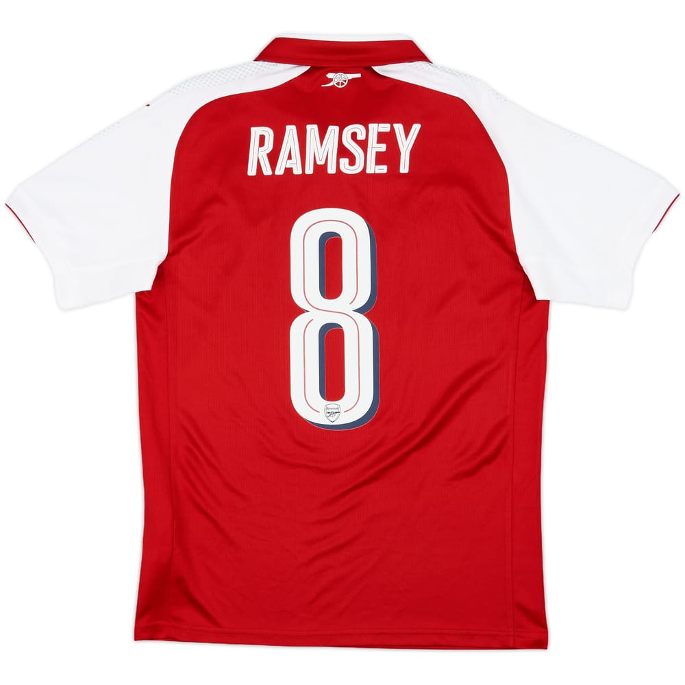 2017-18 Arsenal Home Shirt Ramsey #8 - 5/10 - (S)