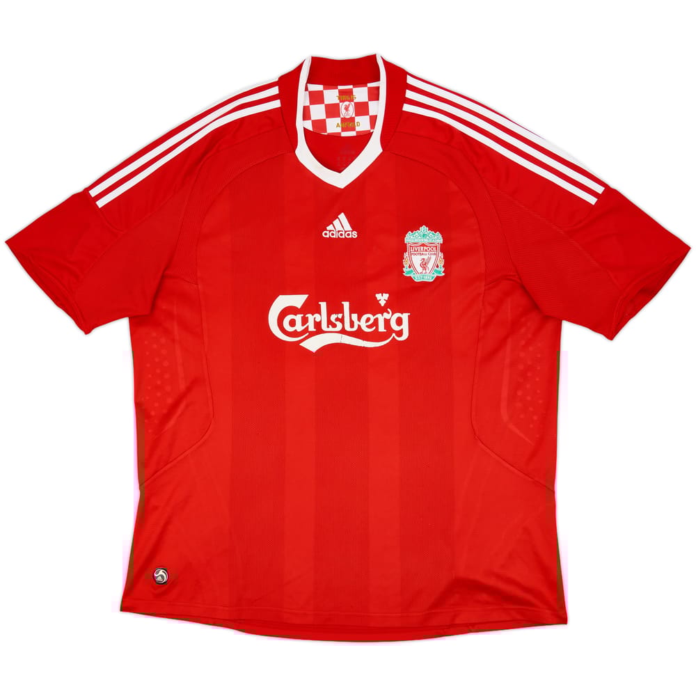 2008-10 Liverpool Home Shirt #96 - 6/10 - (XL)