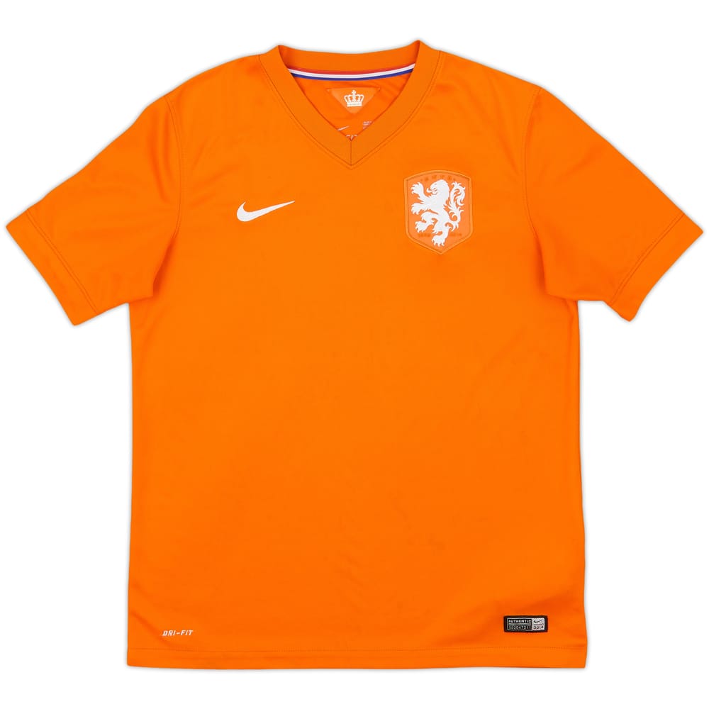 2014-15 Netherlands Home Shirt - 5/10 - (XL.Boys)