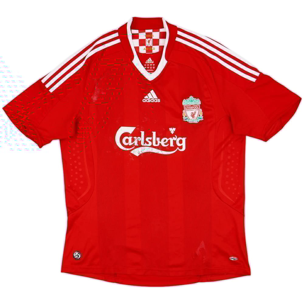 2008-10 Liverpool Home Shirt - 5/10 - (L)