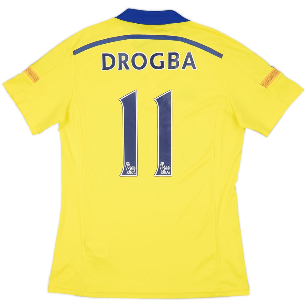 2014-15 Chelsea Away Shirt Drogba #11 - 6/10 - (M)