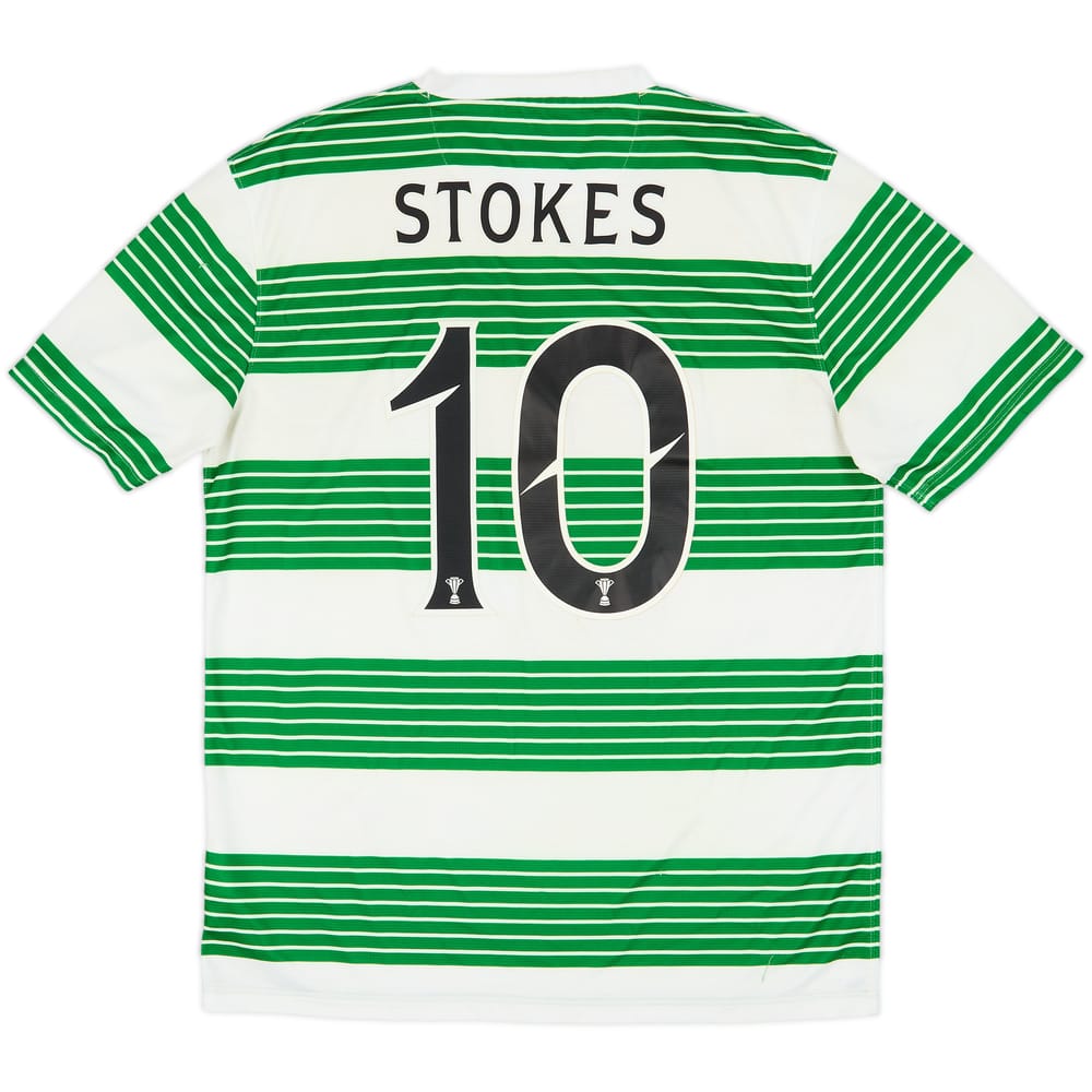 2013-15 Celtic Home Shirt Stokes #10 - 5/10 - (M)