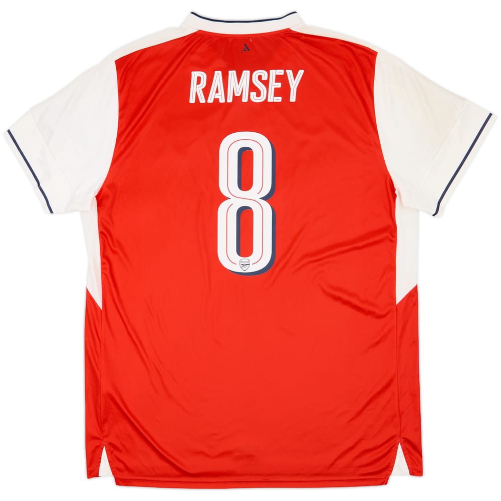 2016-17 Arsenal Home Shirt Ramsey #8 - 6/10 - (XXL)
