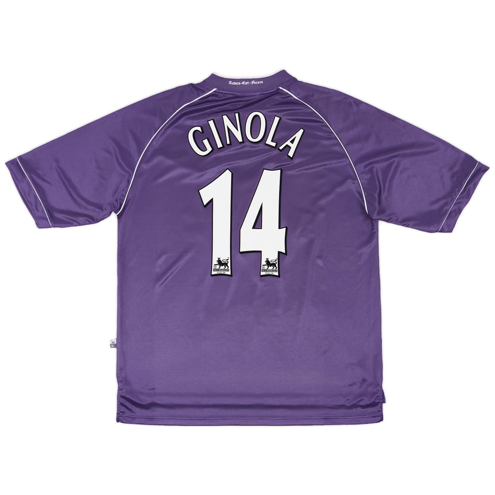 1998-99 Tottenham Away Shirt Ginola #14 - 9/10 - (XL)