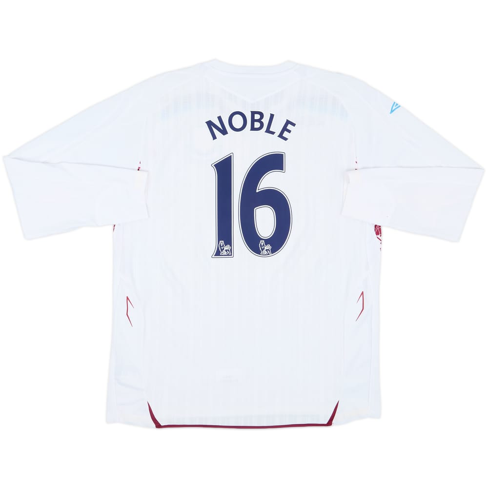 2007-08 West Ham Away L/S Shirt Noble #16 - 6/10 - (XL)