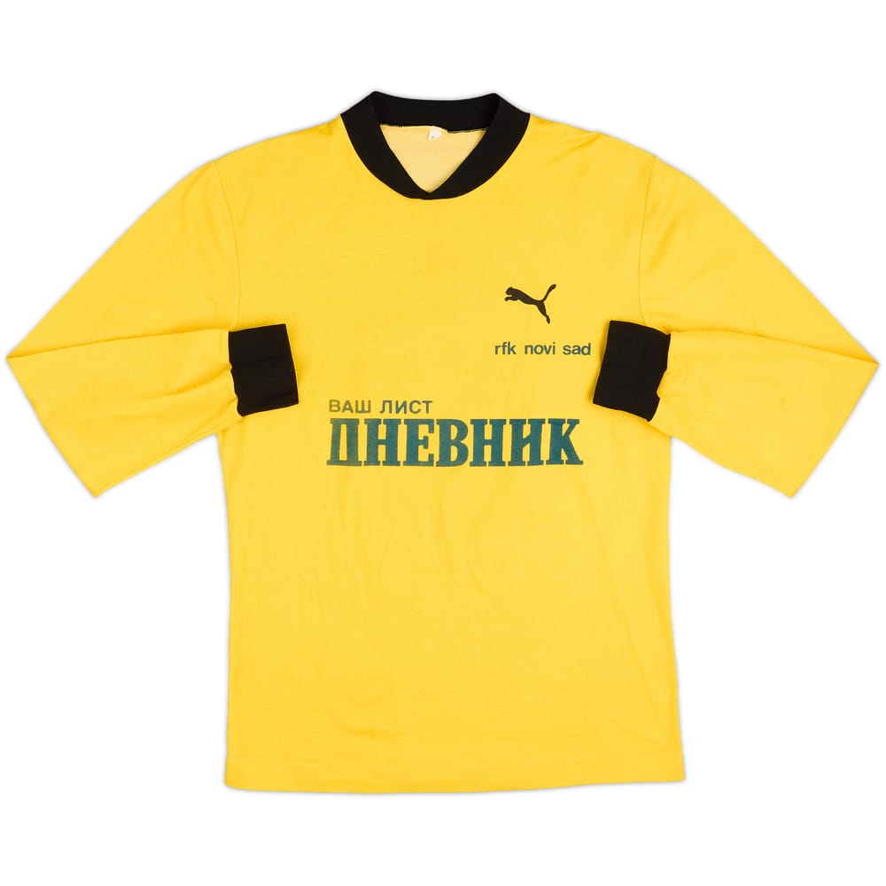 1986-88 RFK Novi Sad Match Issue Home L/S Shirt #4
