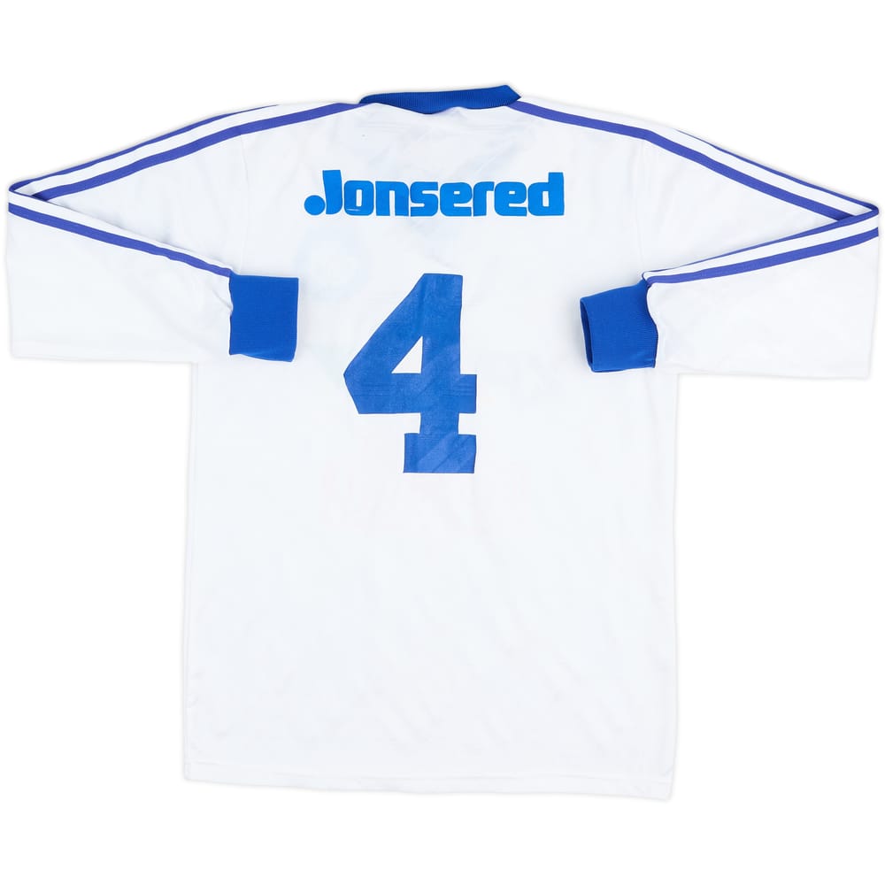 1984-86 HJK Helsinki Match Issue Home L/S Shirt #4